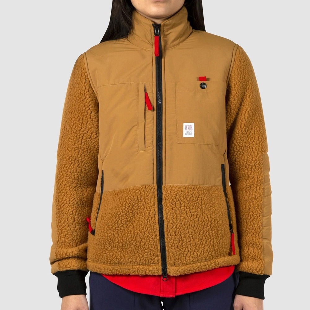 Like brand new - Topo Designs - SUBALPINE FLEECE - WOMEN'S - hiking REI gear